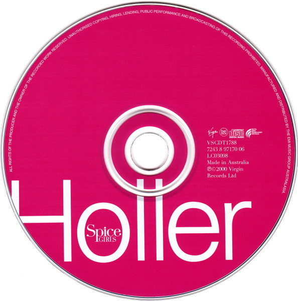 Spice Girls : Holler (CD, Single, Enh)