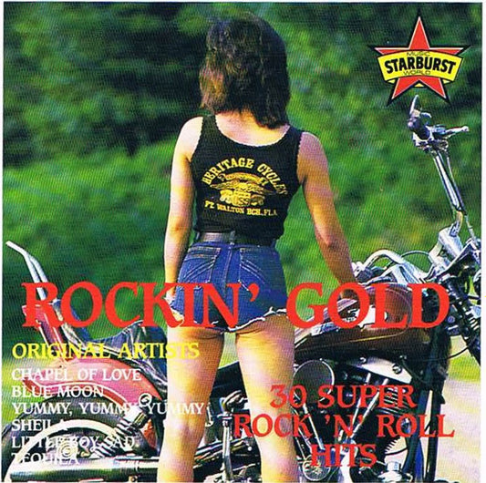 Various : Rockin' Gold (CD, Comp, Yel)