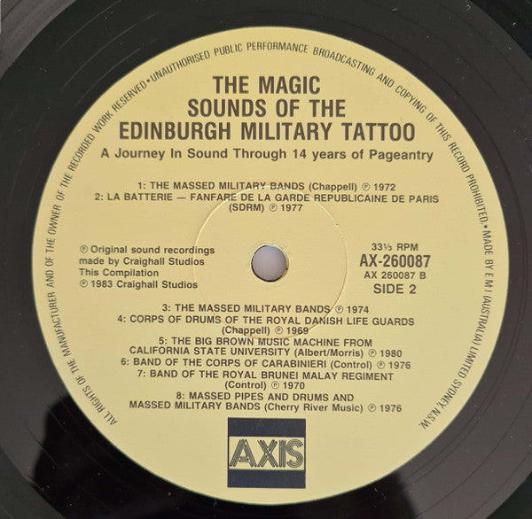 The Edinburgh Military Tattoo : A Journey In Sound Through 14 Years Of Pageantry (LP, Comp)