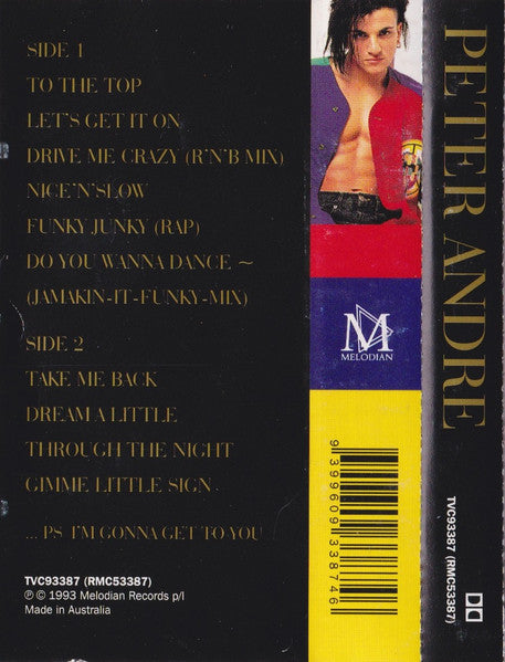 Peter Andre : Peter Andre (Cass, Album)
