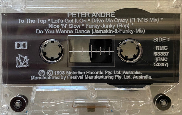 Peter Andre : Peter Andre (Cass, Album)
