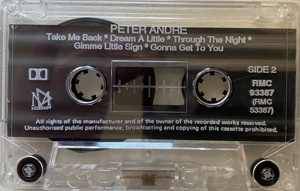 Peter Andre : Peter Andre (Cass, Album)