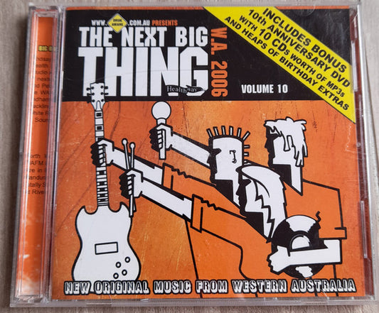 Various : The Next Big Thing WA 2006 Volume 10 (CD, Comp, Promo + DVD, Comp, Promo)
