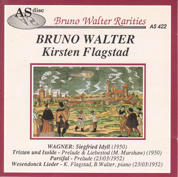 Wagner*, Bruno Walter, Kirsten Flagstad : Siegfried Idyll, Tristan Und Isolde, Parsifal, Wesendonck Lieder (CD, Comp, RM)