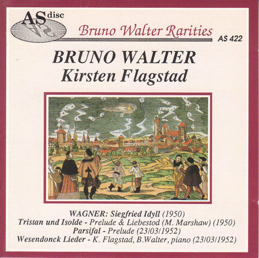 Wagner*, Bruno Walter, Kirsten Flagstad : Siegfried Idyll, Tristan Und Isolde, Parsifal, Wesendonck Lieder (CD, Comp, RM)