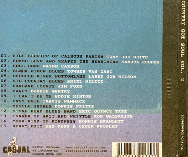 Various : Country Got Soul (Volume Two) (CD, Comp)