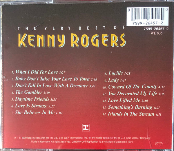 Kenny Rogers : The Very Best Of Kenny Rogers (CD, Comp)