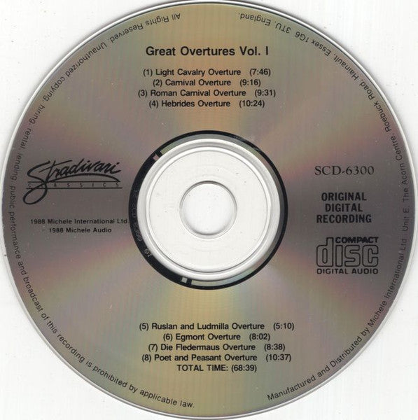 Simfonični Orkester RTV Ljubljana : The Great Classics (Box + 5xCD, Comp)