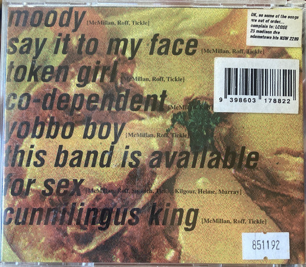 Loose & The Horny Chicks : Eazy Cheeze (CD, Num)