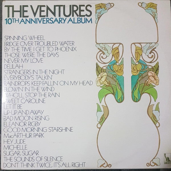 The Ventures : 10th Anniversary Album (2xLP, Album, Gat)