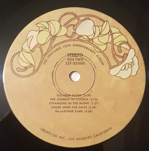 The Ventures : 10th Anniversary Album (2xLP, Album, Gat)