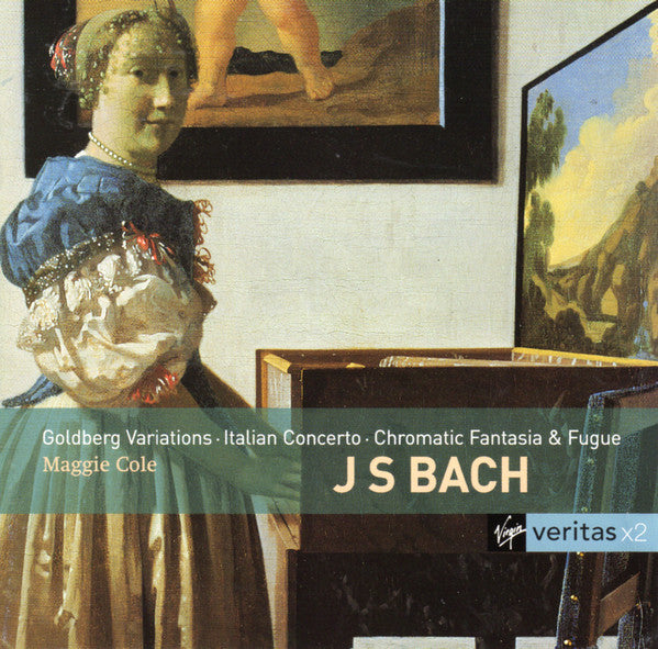 Johann Sebastian Bach, Maggie Cole : Goldberg Variations - Italian Concerto - Chromatic Fantasia & Fugue (2xCD, Comp)