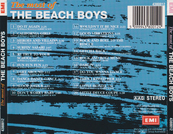 The Beach Boys : The Most Of The Beach Boys (CD, Comp)