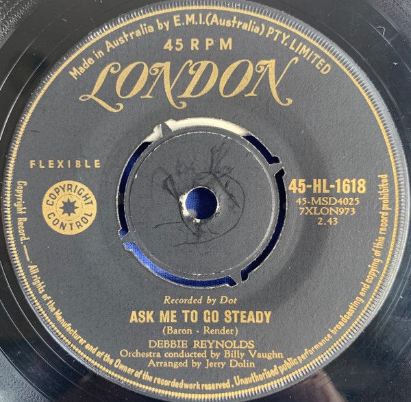Debbie Reynolds : Am I That Easy To Forget (7")