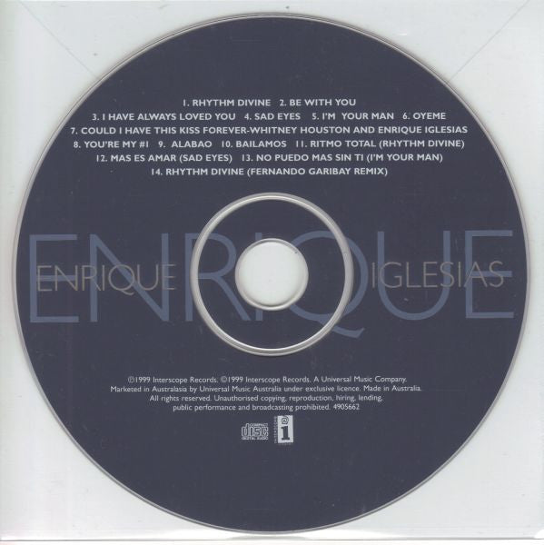 Enrique Iglesias : Enrique (2xCD, Album)