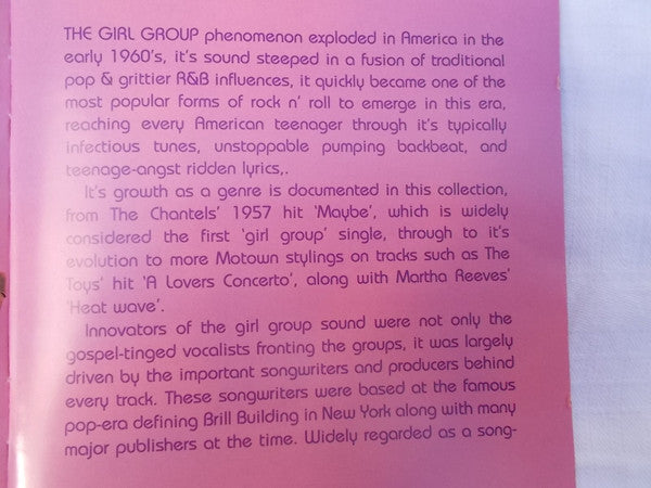 Various : Girl Crazy - 28 Ultimate Girl Group Classics (CD, Comp)
