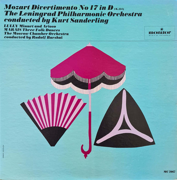 Mozart* • Leningrad Philharmonic Orchestra Conducted By Kurt Sanderling : Divertimento No. 17 In D (K.334) (LP, Mono)