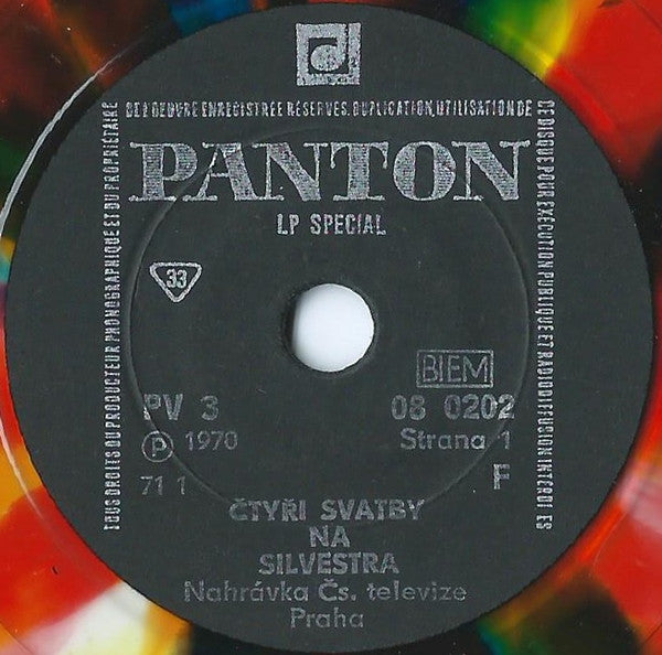 Břevnovanka : Čtyři Svatby Na Silvestra (7", Mono, P/Mixed, RP, Mul)