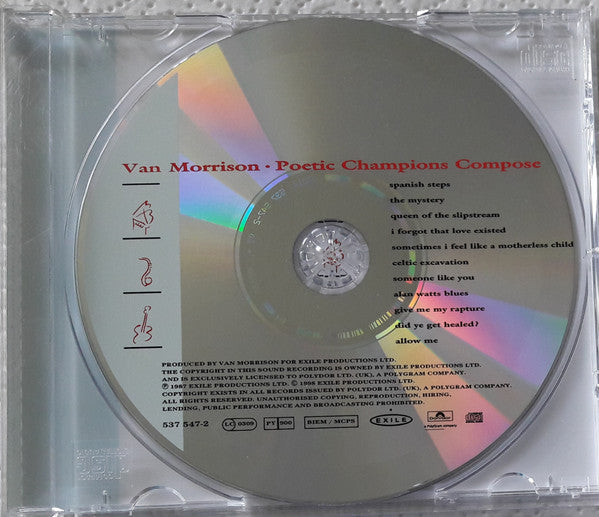 Van Morrison : Poetic Champions Compose (CD, Album, RE, RM)