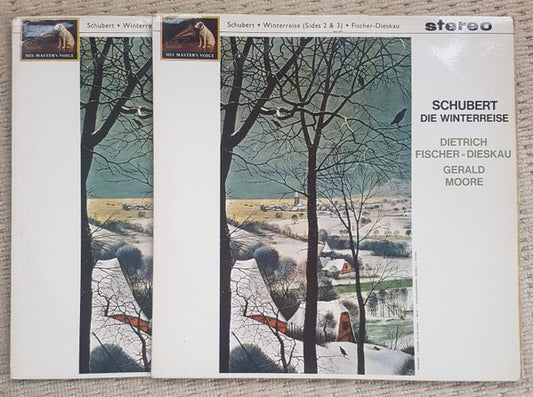 Schubert*, Dietrich Fischer-Dieskau, Gerald Moore : Die Winterreise (LP, S/Sided, 1st + LP, 1st)