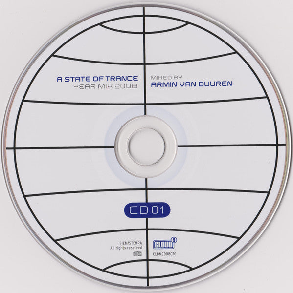 Armin van Buuren : A State Of Trance Year Mix 2008 (2xCD, Mixed)