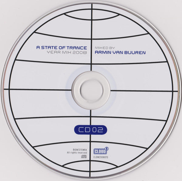 Armin van Buuren : A State Of Trance Year Mix 2008 (2xCD, Mixed)