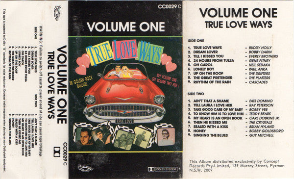 Various : True Love Ways (2xCass, Comp)