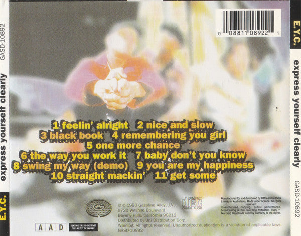 E.Y.C. : Express Yourself Clearly (CD, Album)