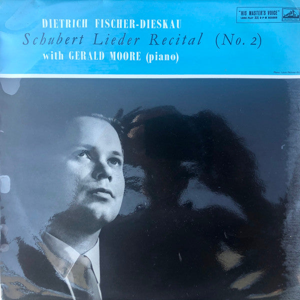 Franz Schubert, Dietrich Fischer-Dieskau, Gerald Moore : Schubert Lieder Recital (No. 2) (LP, Mono)