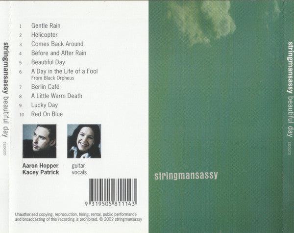 Stringmansassy : Beautiful Day (CD, Album)