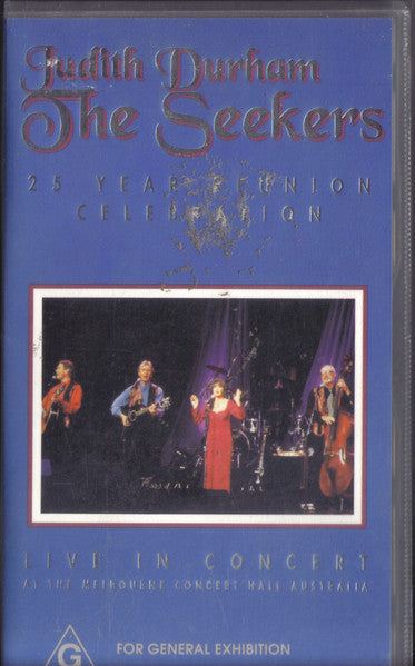 Judith Durham, The Seekers : 25 Year Reunion Celebration: Live In Concert At The Melbourne Concert Hall Australia (VHS, PAL)