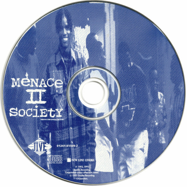 Various : Menace II Society (The Original Motion Picture Soundtrack) (CD, Comp, RE)