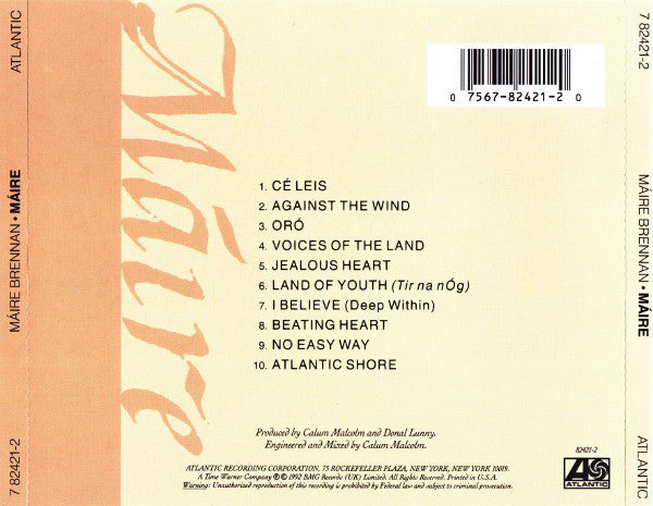 Máire Brennan* : Máire (CD, Album)