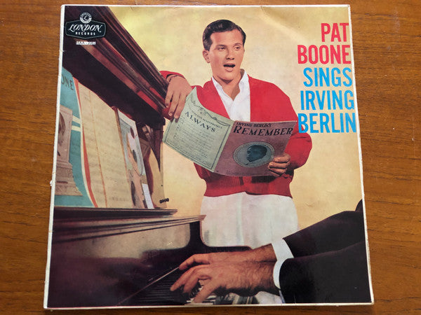 Pat Boone : Pat Boone Sings Irving Berlin (LP, Album, Mono)