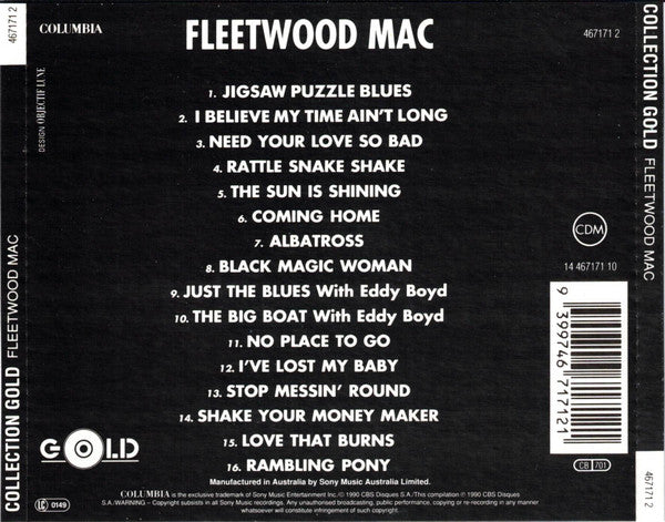 Fleetwood Mac : Collection Gold (CD, Comp)