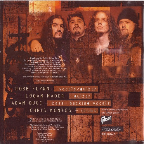 Machine Head (3) : Burn My Eyes (2xCD, Album, Ltd, RE)
