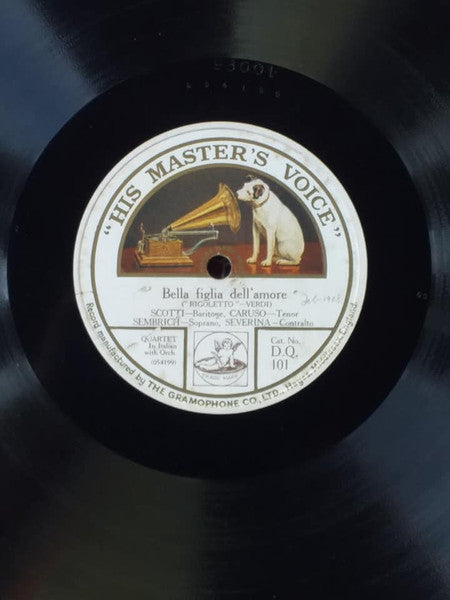 Gaetano Donizetti, Giuseppe Verdi : Chi Mi Frena / Bella Figlia Dell' Amore (Shellac, 12")