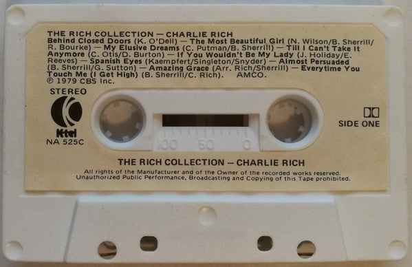 Charlie Rich : The Rich Collection (Cass, Comp)