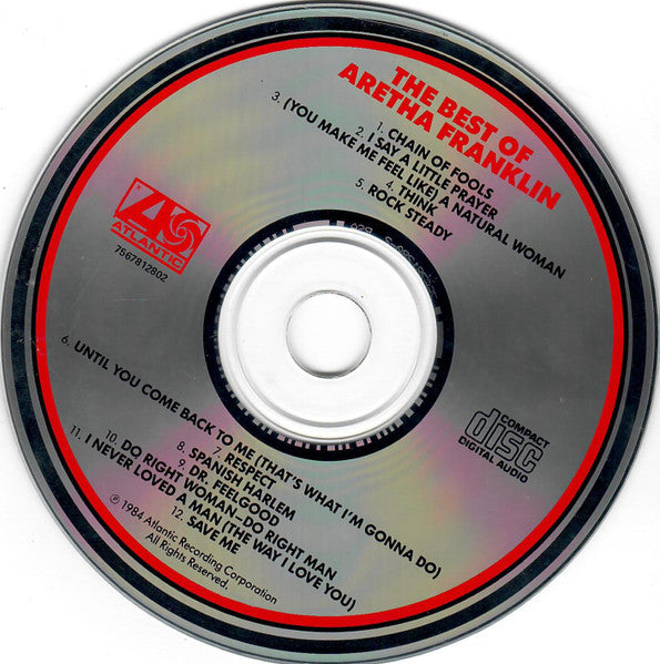 Aretha Franklin : The Best Of Aretha Franklin (CD, Comp)