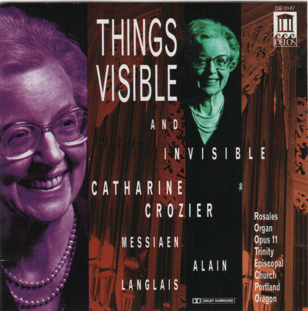 Catharine Crozier : Things Visible And Invisible (CD)
