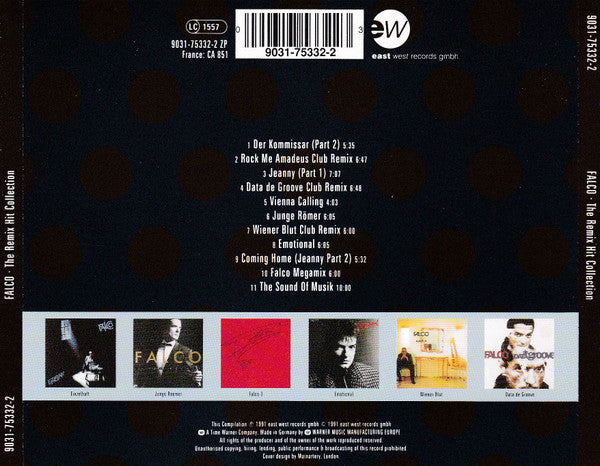 Falco : The Remix Hit Collection  (CD, Album, WME)