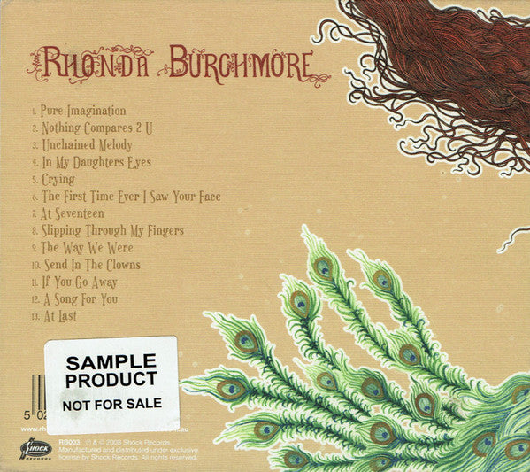 Rhonda Burchmore : Pure Imagination (CD, Album)
