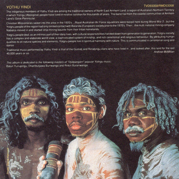 Yothu Yindi : Tribal Voice (CD, Album)