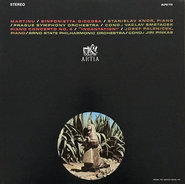 Martinu* : Sinfonietta Giocosa / Piano Concerto No. 4 / "Incantation" (LP)