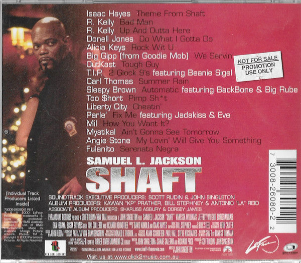 Various : Music From And Inspired By Shaft (CD, Album)