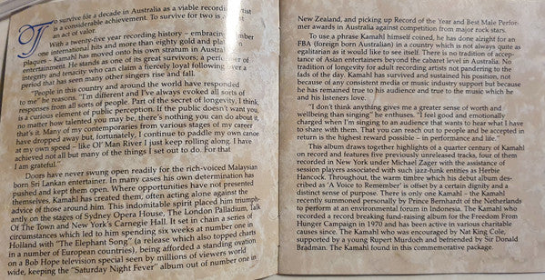 Kamahl : 25th Anniversary Album (CD, Comp)