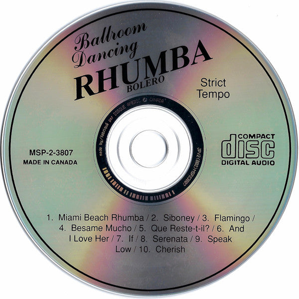 Francisco Montaro Ensemble : Rhumba - Bolero (CD, Comp)