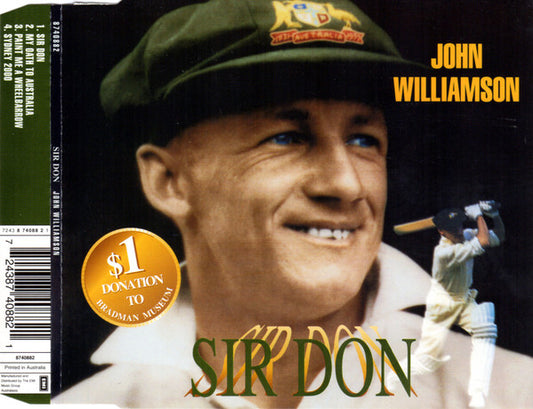John Williamson : Sir Don (CD, Maxi)