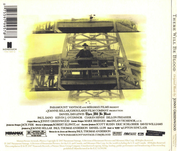 Jonny Greenwood : There Will Be Blood (CD, Album)