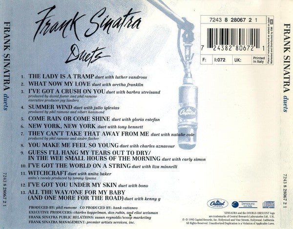 Frank Sinatra : Duets (CD, Album)